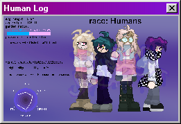 windows 98 popup with humans inside of it
