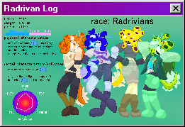 windows 98 popup with goops inside of it
