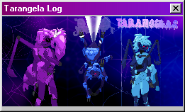 windows 98 popup with anthro tarantulas inside of it
